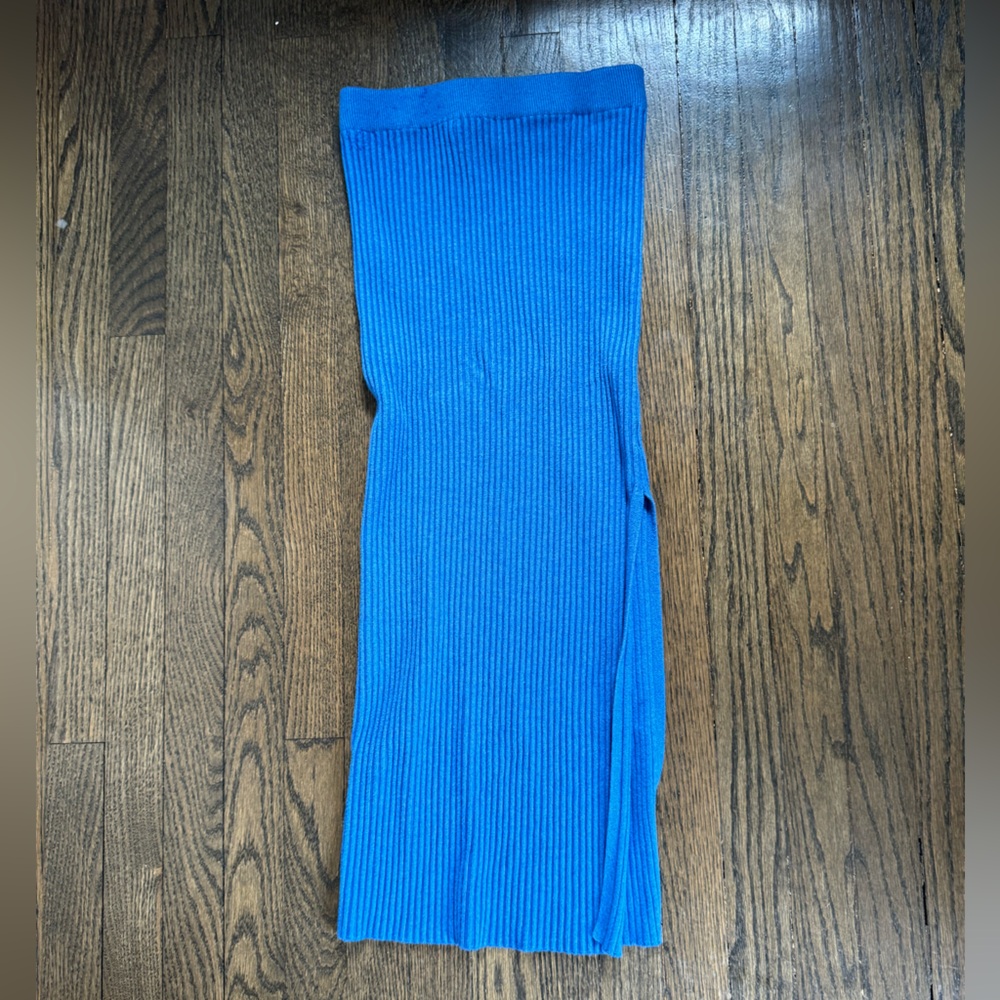 S/M Princess Polly Knit Blue Skirt
